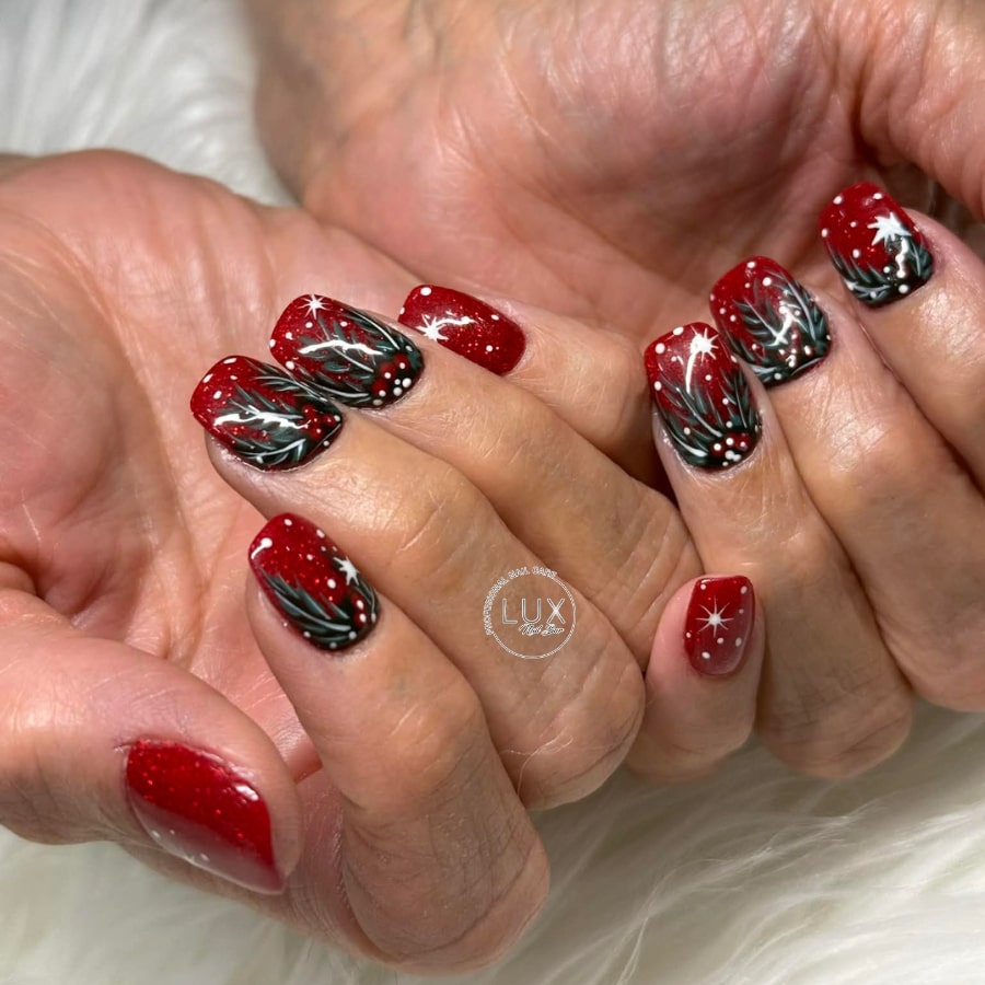 Get Ready for Stunning Christmas Nails at Lux Nail Bar